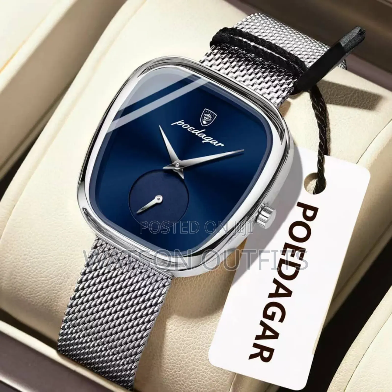 Poedagar Brand Women's Chain and Stainless Steel Watches Original