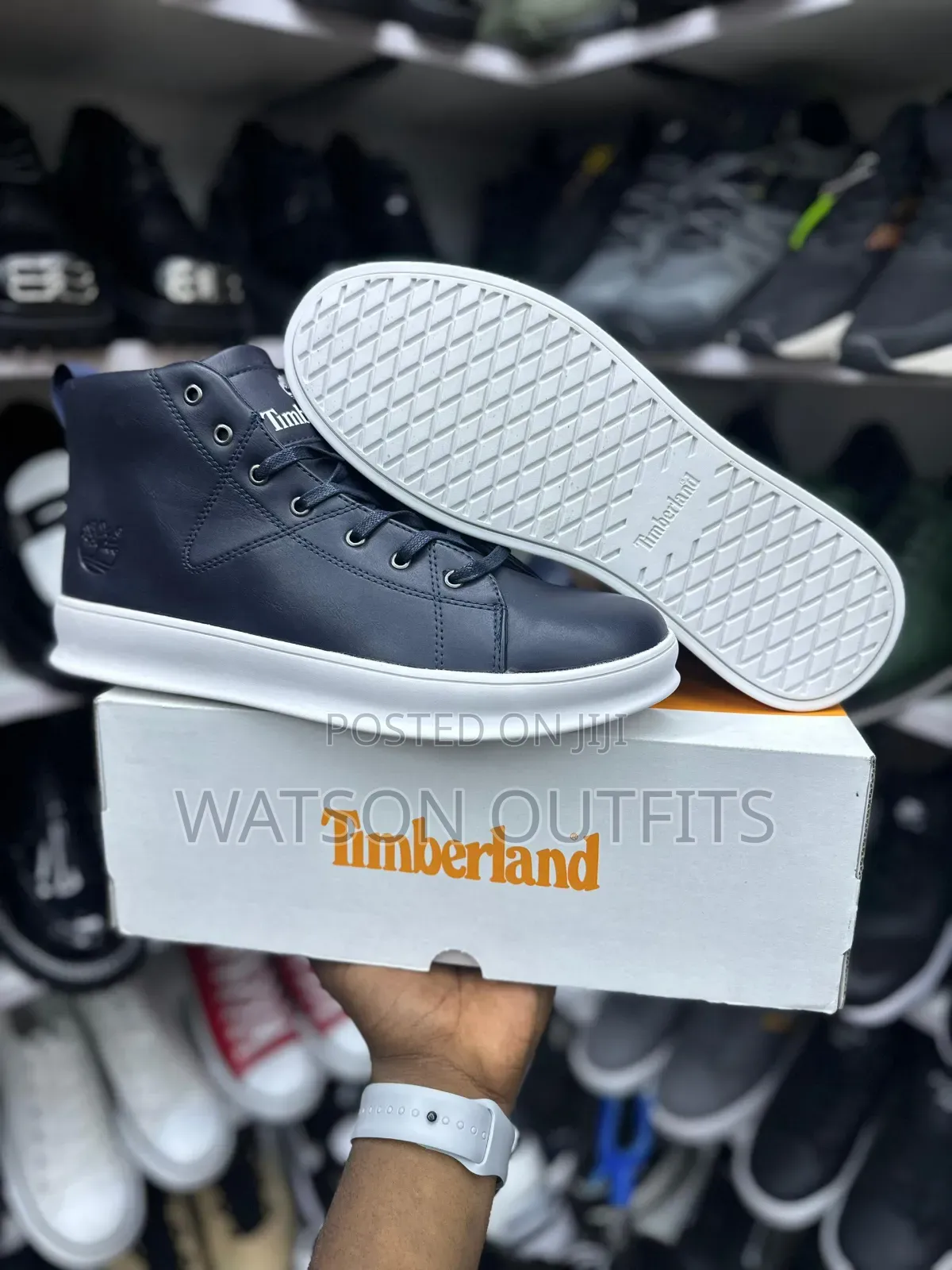 Timberland Brand New White Boots or Shoes Materials Smart
