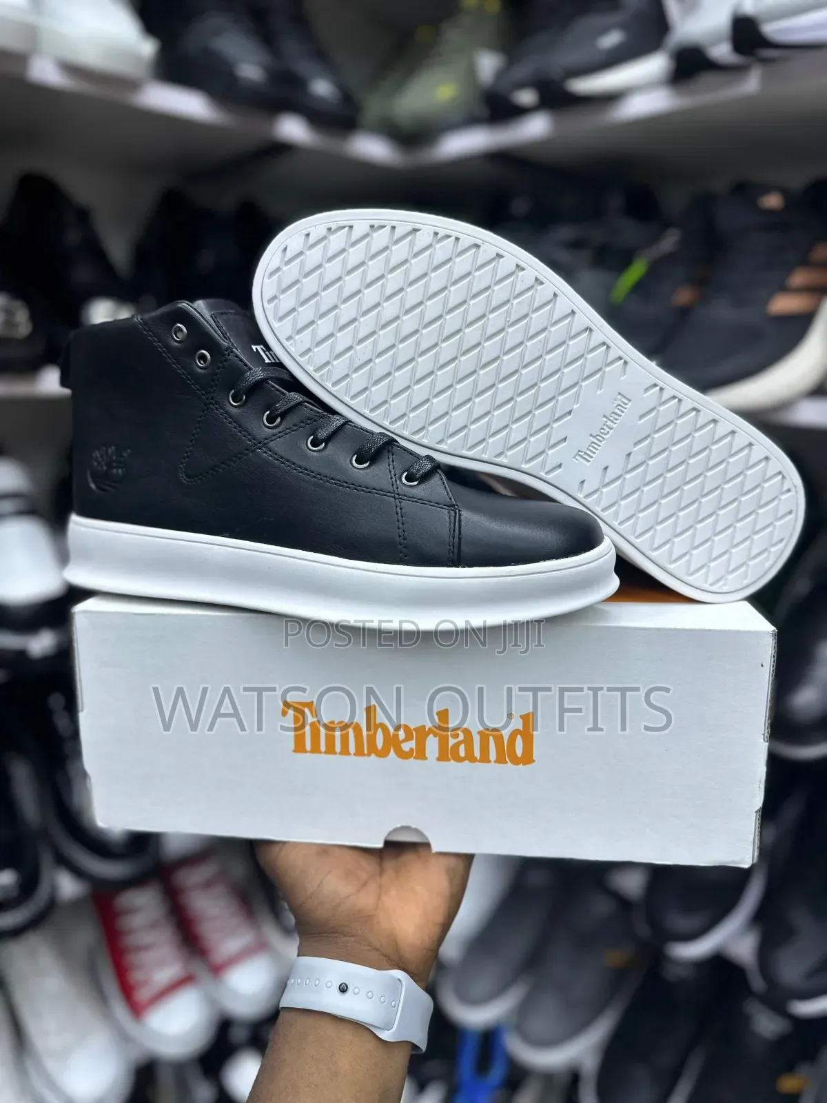 Timberland Brand New White Boots or Shoes Materials Smart