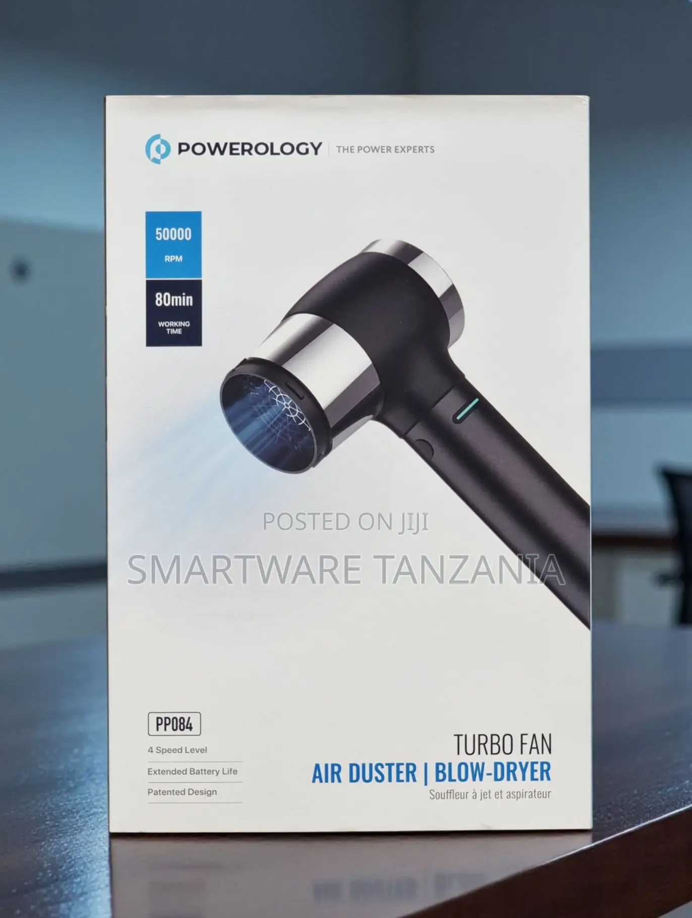 Powerology Pp084 Turbo Fan Air Duster Blow Dryer 50000 RPM