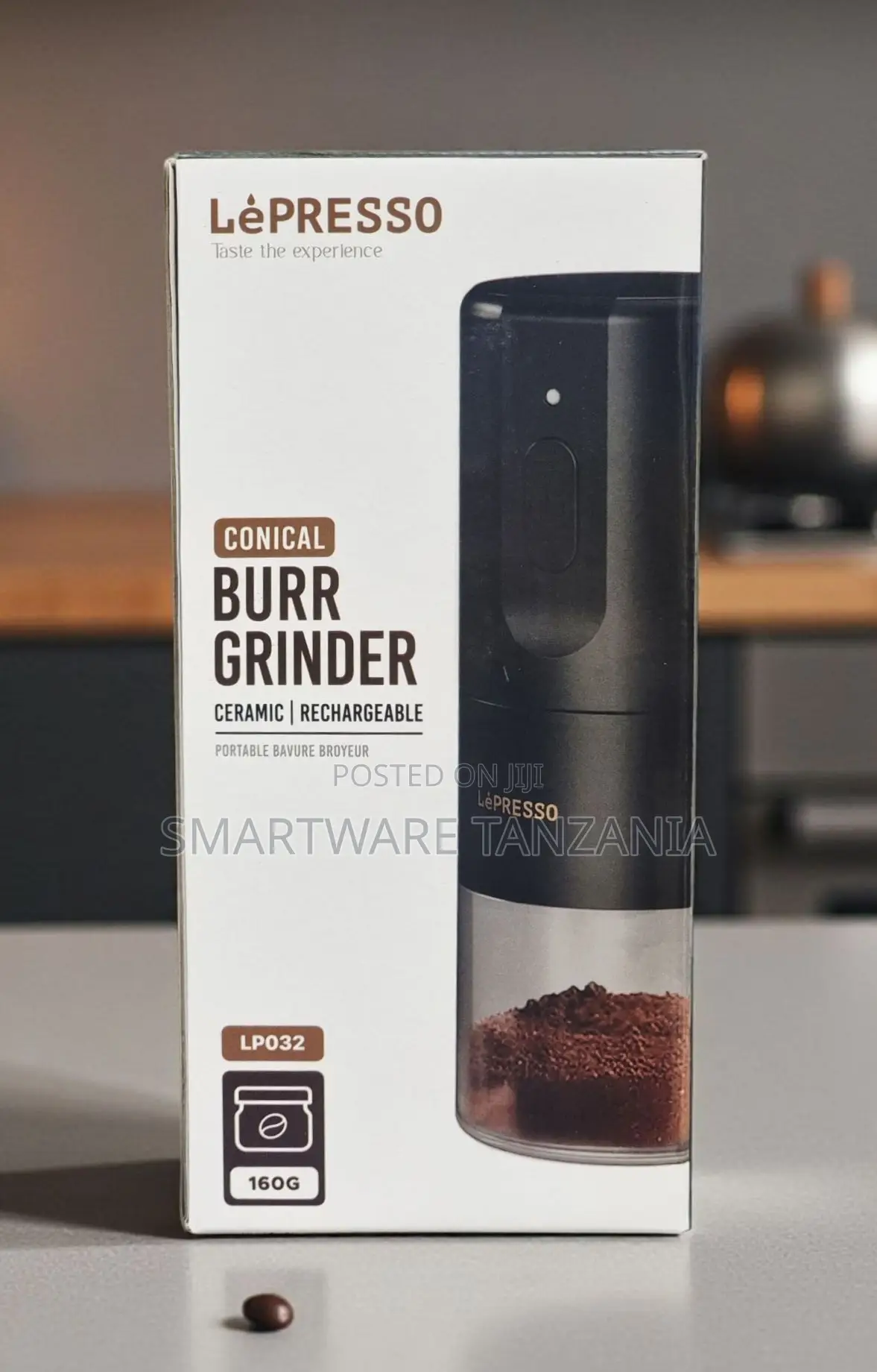 Lepresso Lp032 Conical Ceramic Burr Grinder Rechargeable 160g