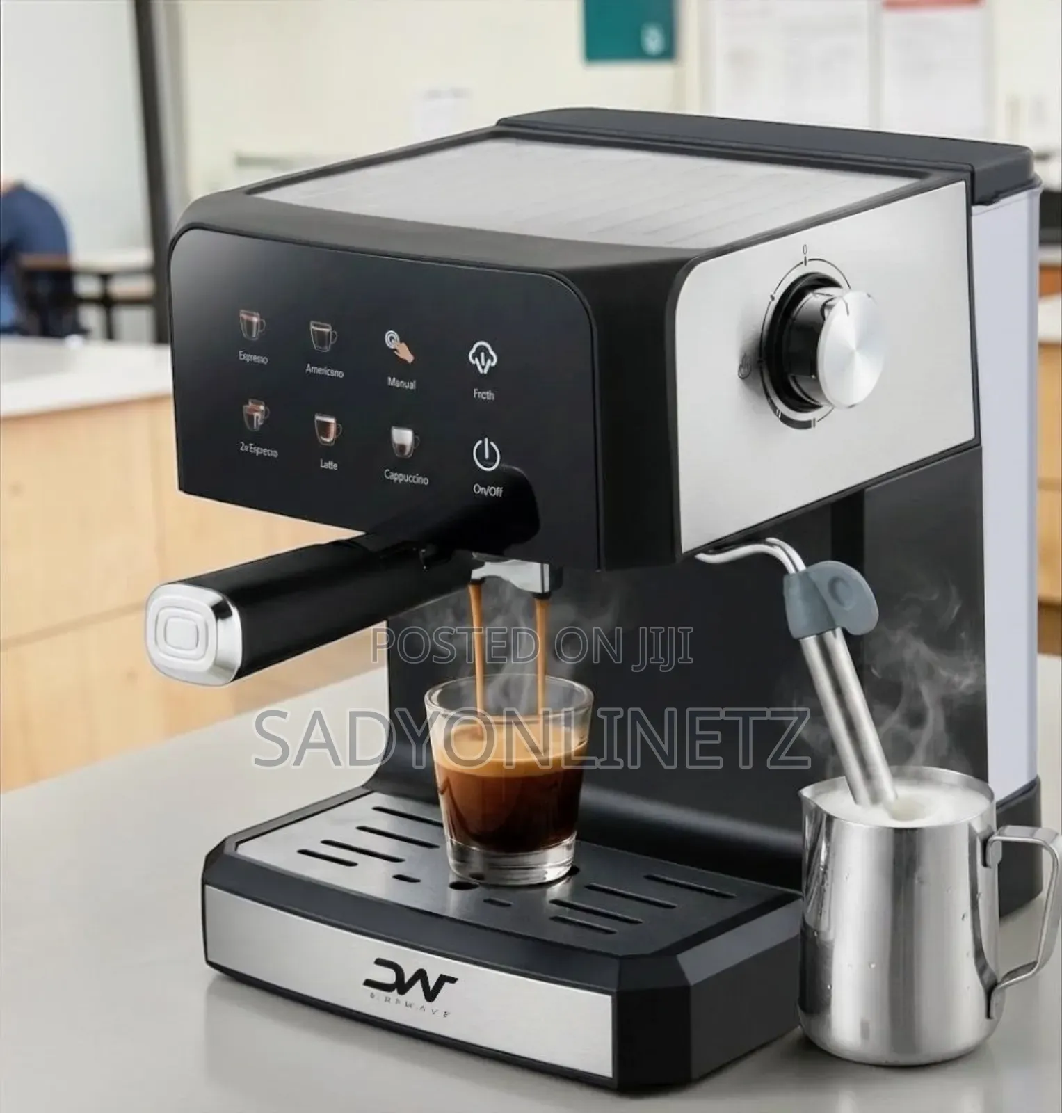 Coffee Maker With Touch Screen