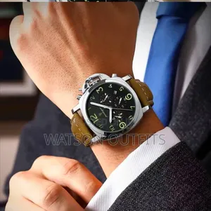 Poedagar Brand New Leather Straps Original Men's Watches