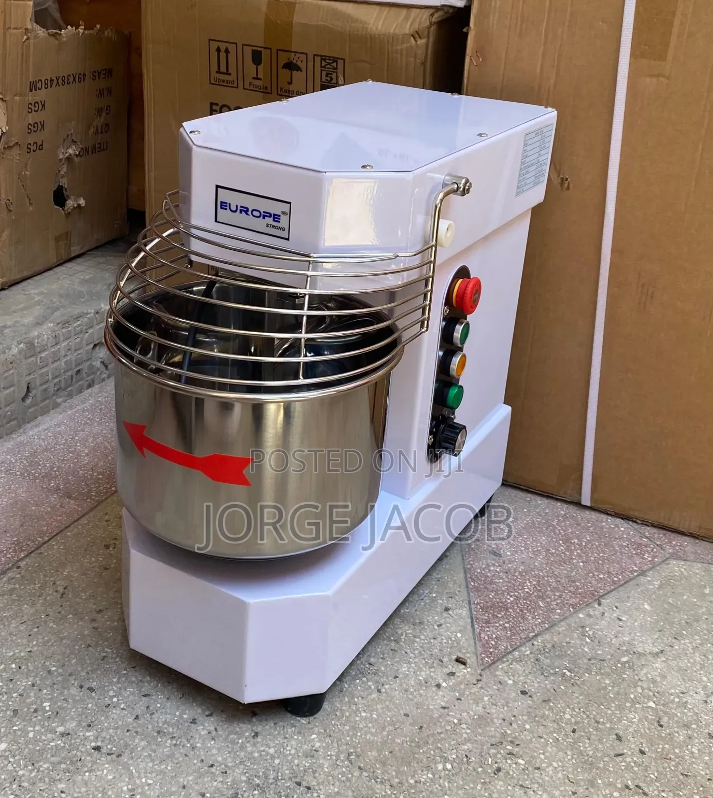 Commercial Spiral Dough Mixer Af37 Model Kg 4