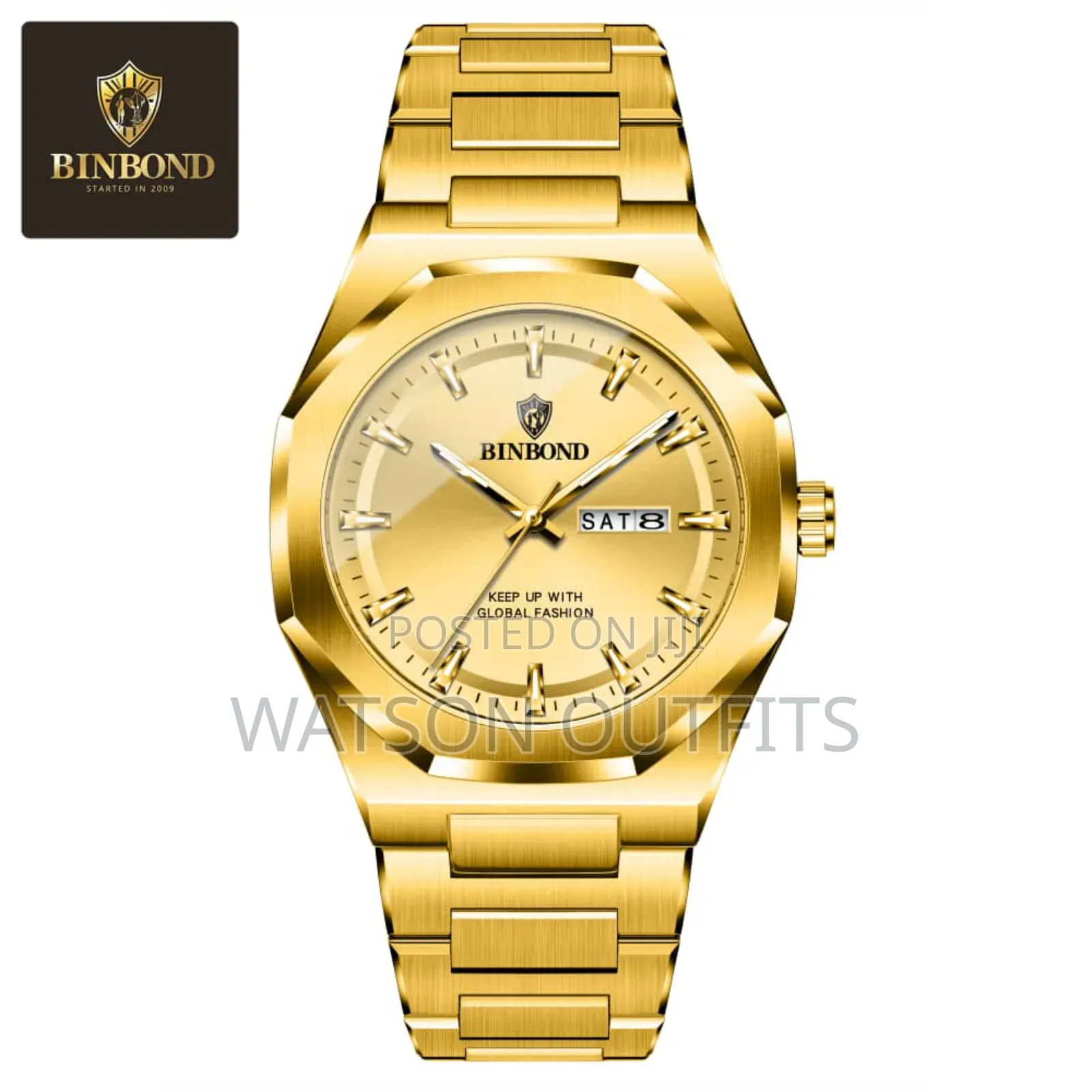 Binbond Brand Global Fashion Men's Watches Materials Classic