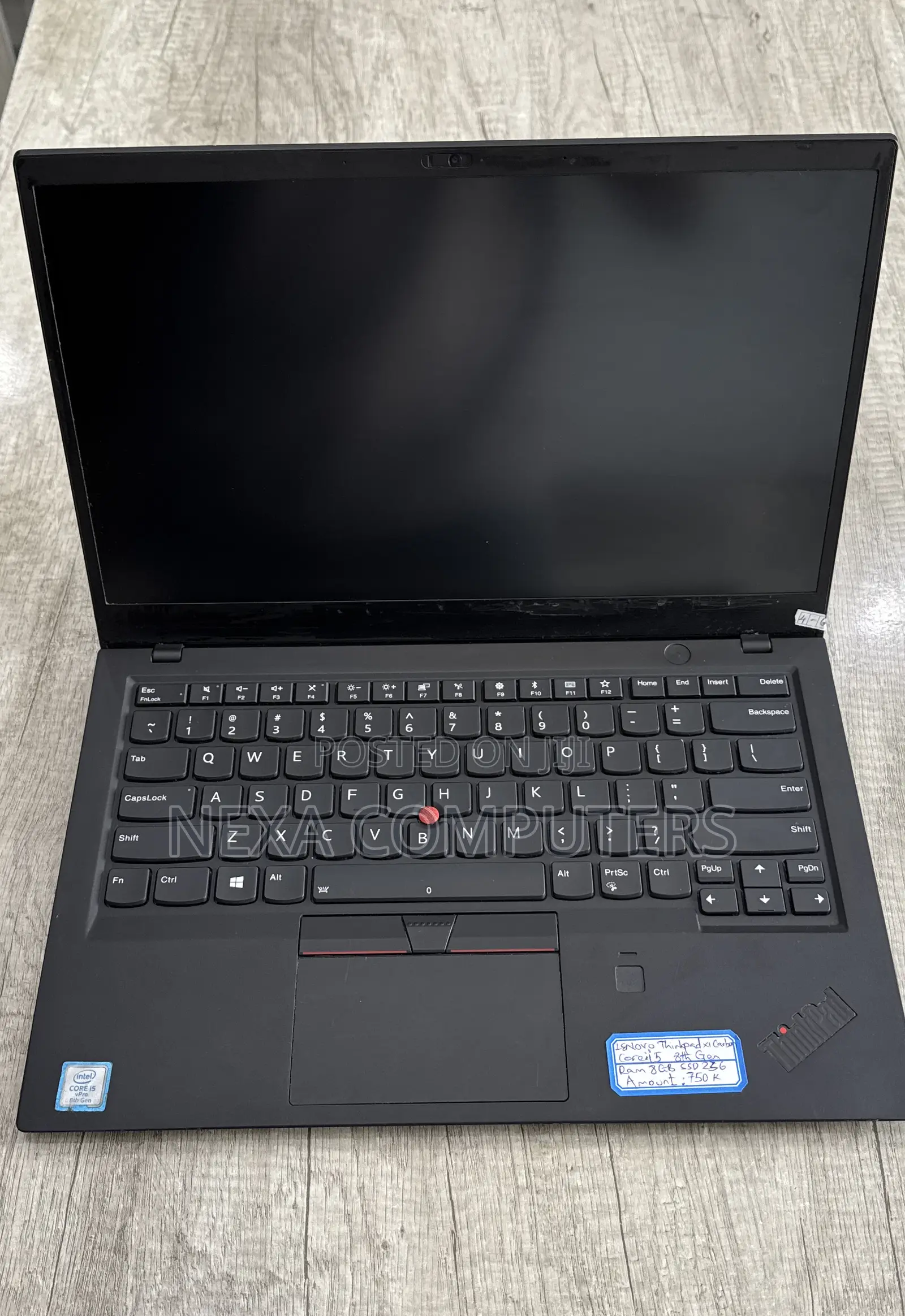 Laptop Lenovo ThinkPad X1 Carbon 8GB Intel Core i5 SSD 256GB