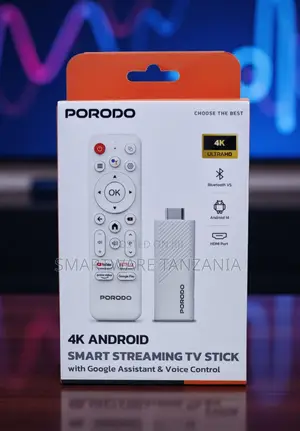 Porodo Android 14 Smart Streaming Tv Stick Google Assistant