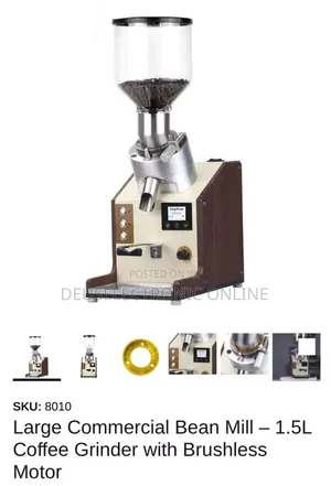Large Commercial Bean Mill 15l Coffee Grinder With Brushless Motor