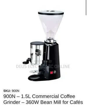 Coffee Grinder Commercial 1.5l 360wbean Mill for Cafes