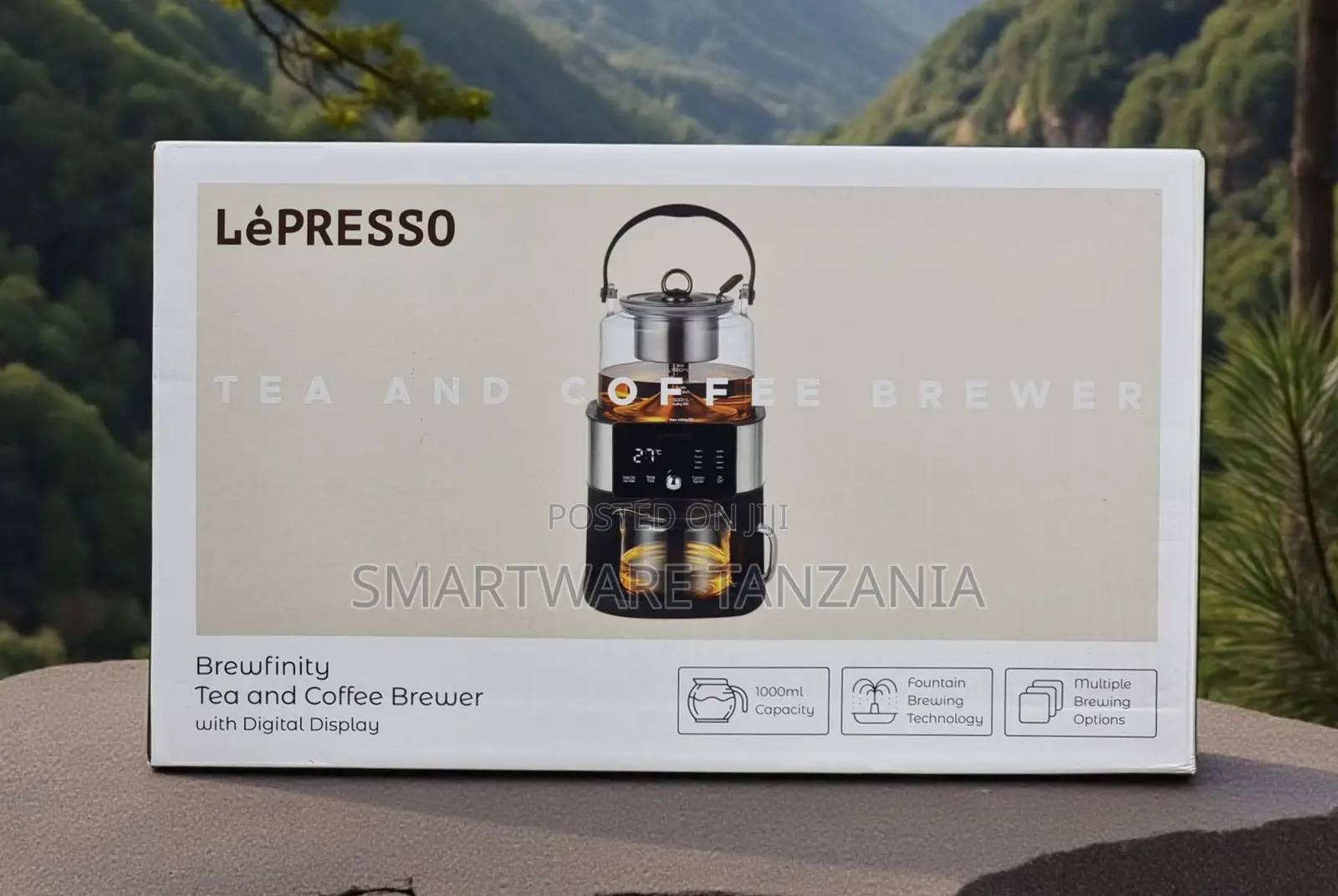Lepresso Brewfinity Tea and Coffee Brewer 1000ml Digital Display