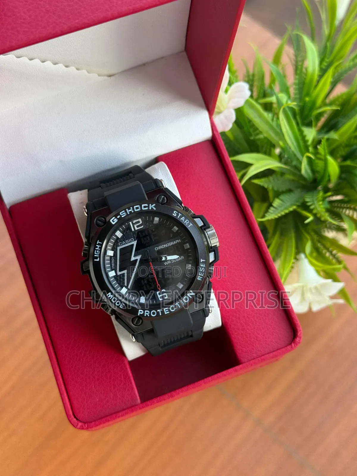 G Shock Watch Water Resist Dual Time Day Date Months Alarm Stopwatch