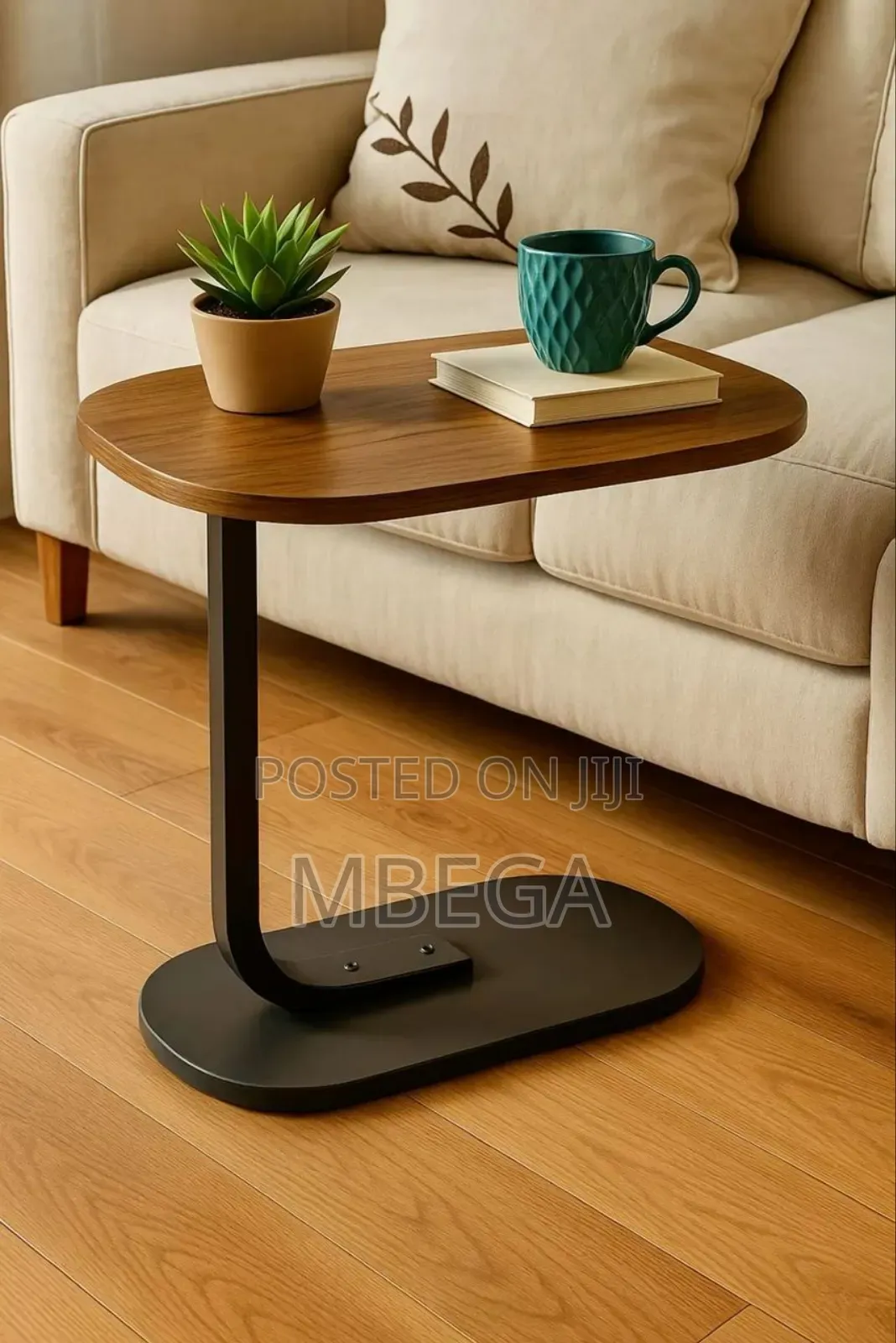 C Shape Side Table