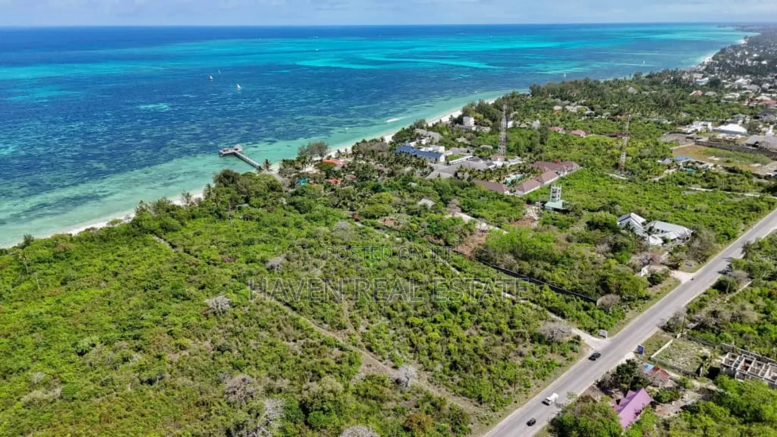 Prime Beach Plot for Sale at Jambiani Zanzibar