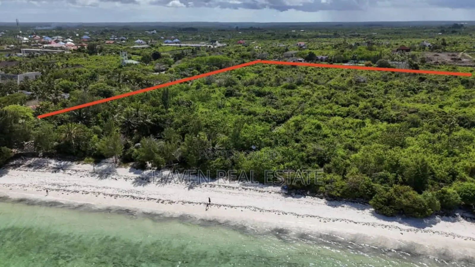 Prime Beach Plot for Sale at Jambiani Zanzibar