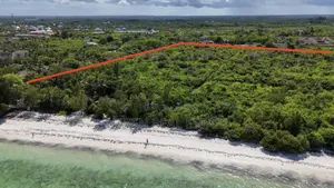 Prime Beach Plot for Sale at Jambiani Zanzibar
