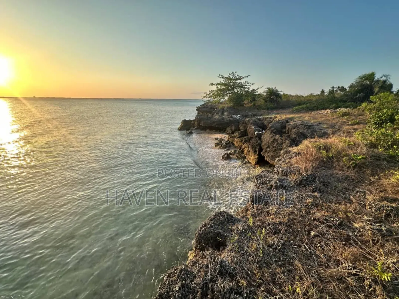 Beach Plot for Sale at Zanzibar
