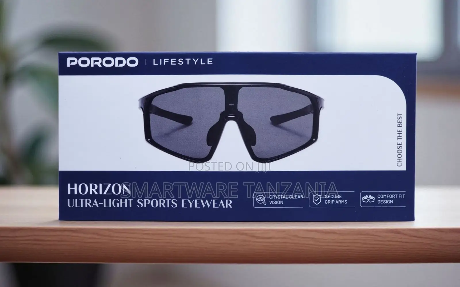 Porodo Horizon Ultra-Light Sports Eyewear Crystal Clear Vision