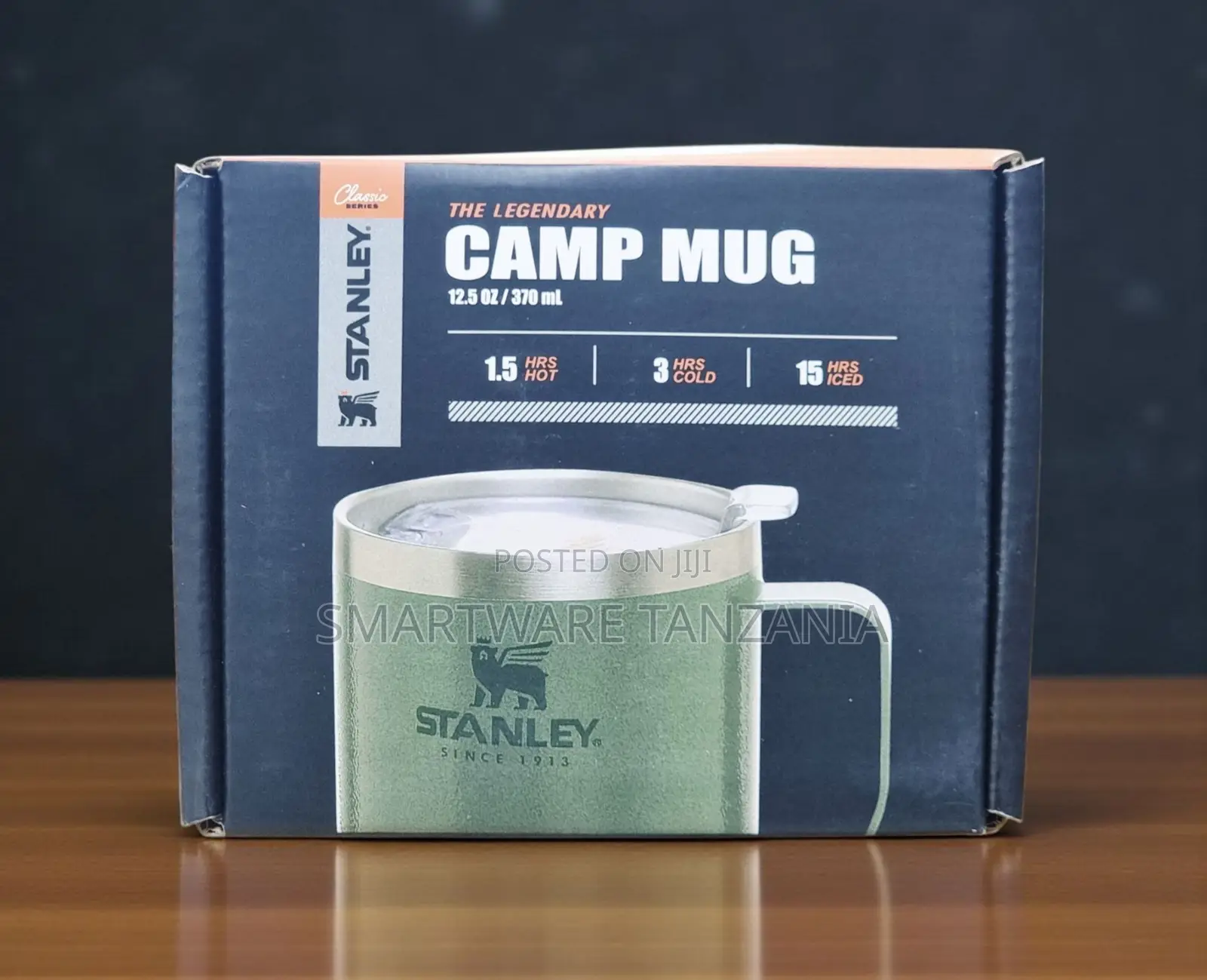 Stanley Classic Legendary Camp Mug 12.5oz Insulated Green 370ml