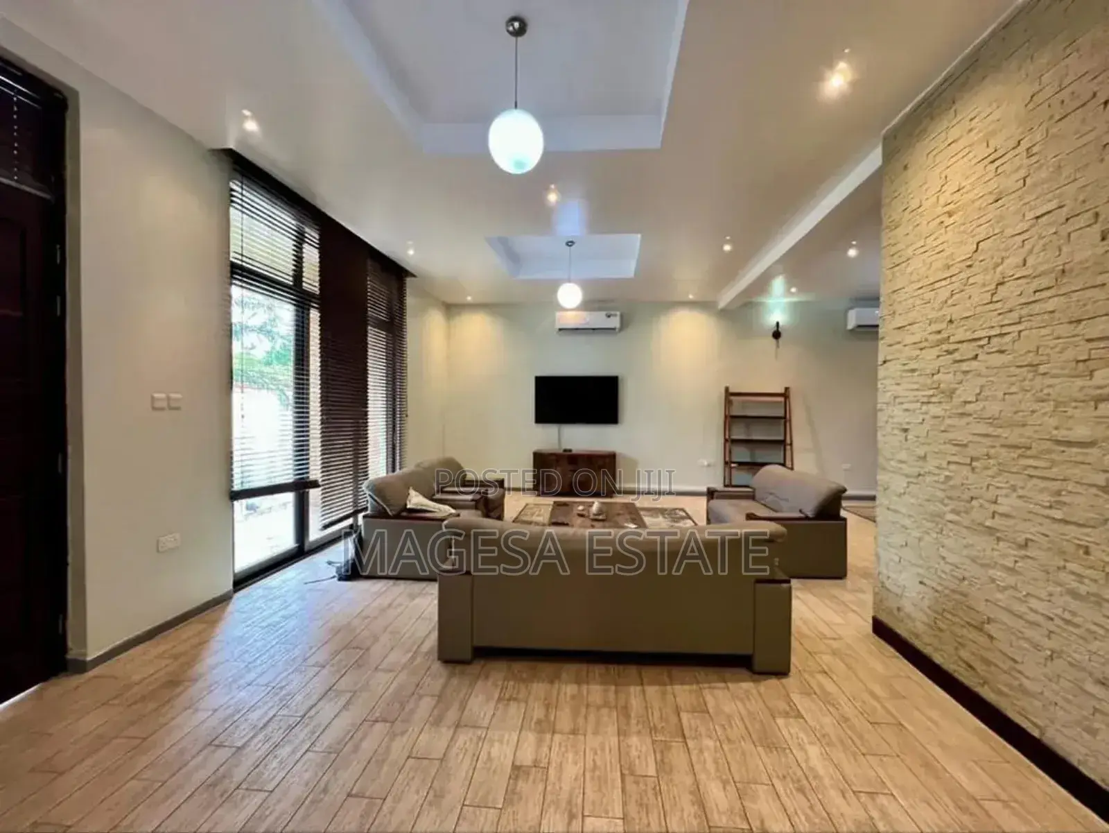 Furnished 4bdrm Apartment in Mikocheni for rent