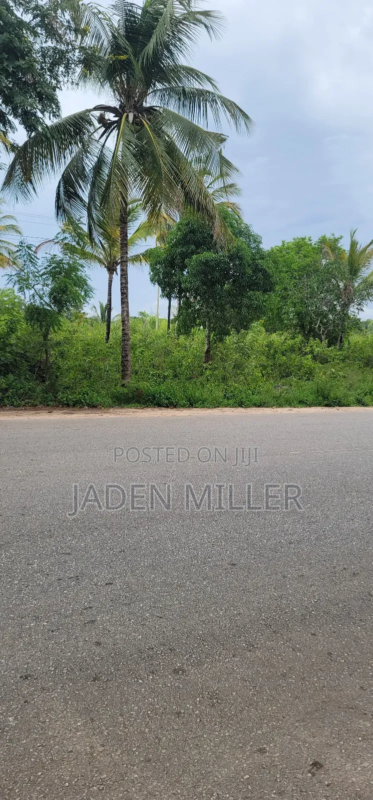 Plot for Sale on Mainroad Zanzibar Fukuchani