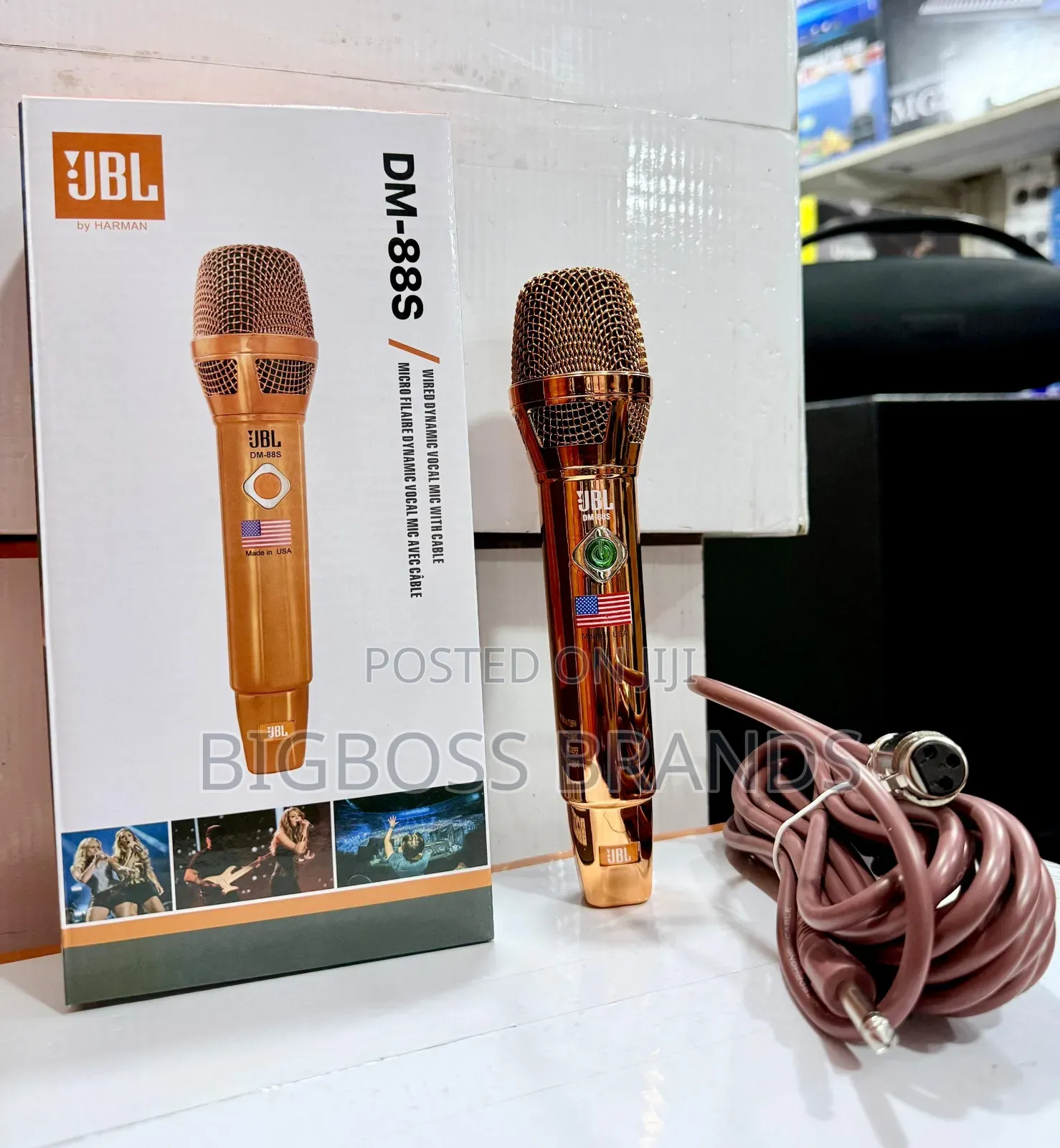 JBL Dynamic Vocal Mic[Dm88s] Wired Dynamic Vocal Mic