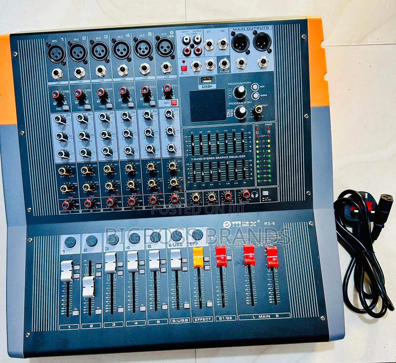 Omax Powered Mixer 6 Ways