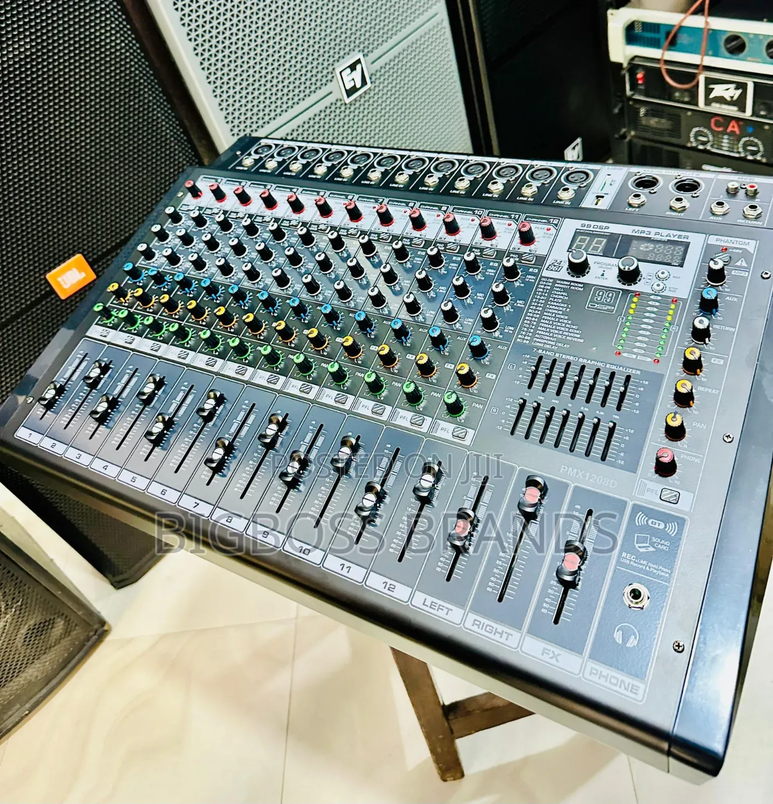 Yamaha Powered Mixer { 12ways}