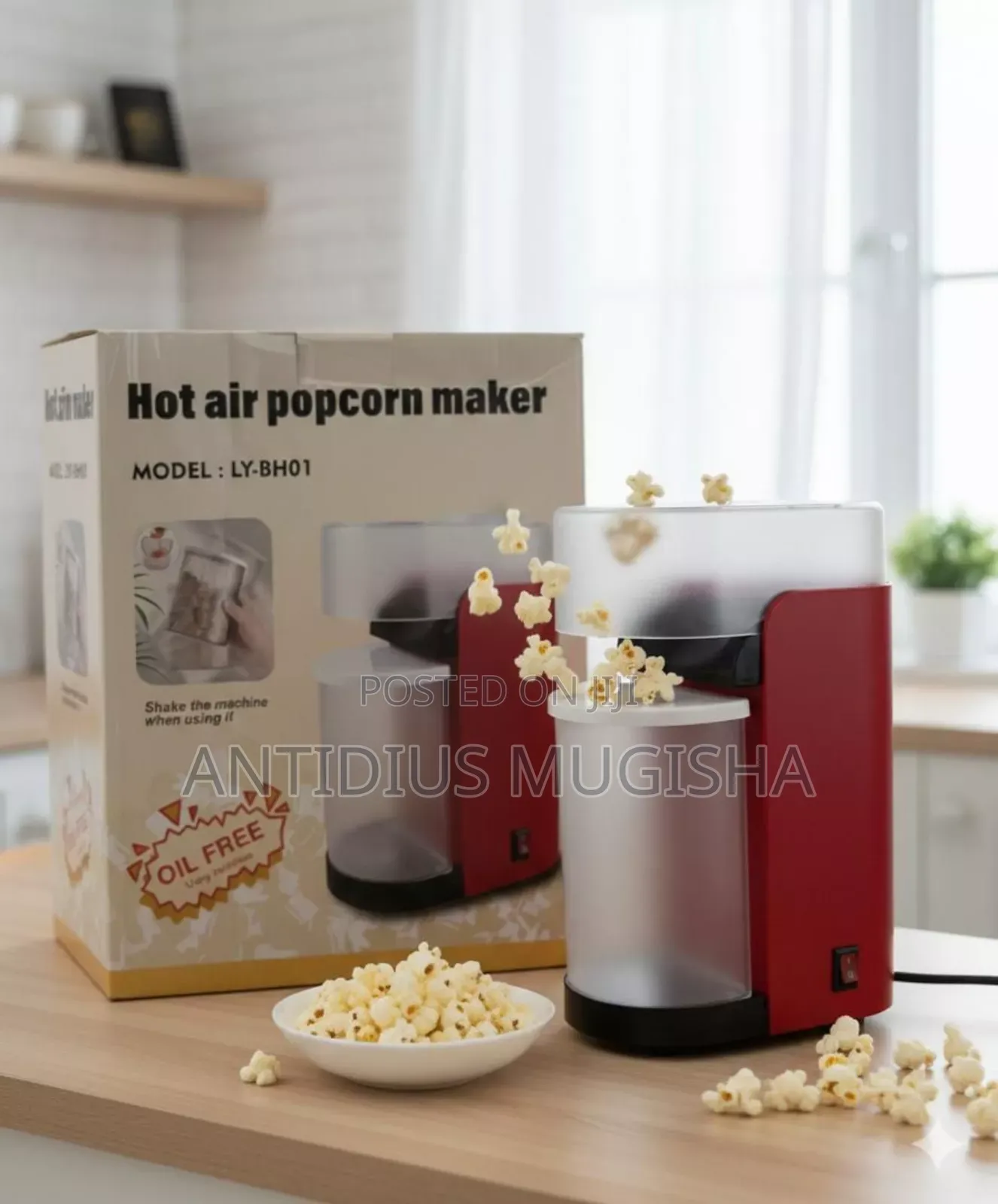 Hot Air Popcorn Maker