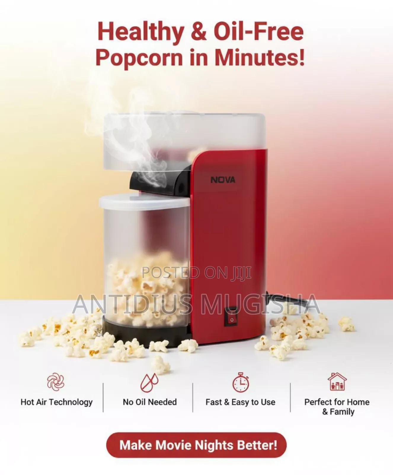 Hot Air Popcorn Maker in Ilala - Kitchenware & Cookware, Antidius ...