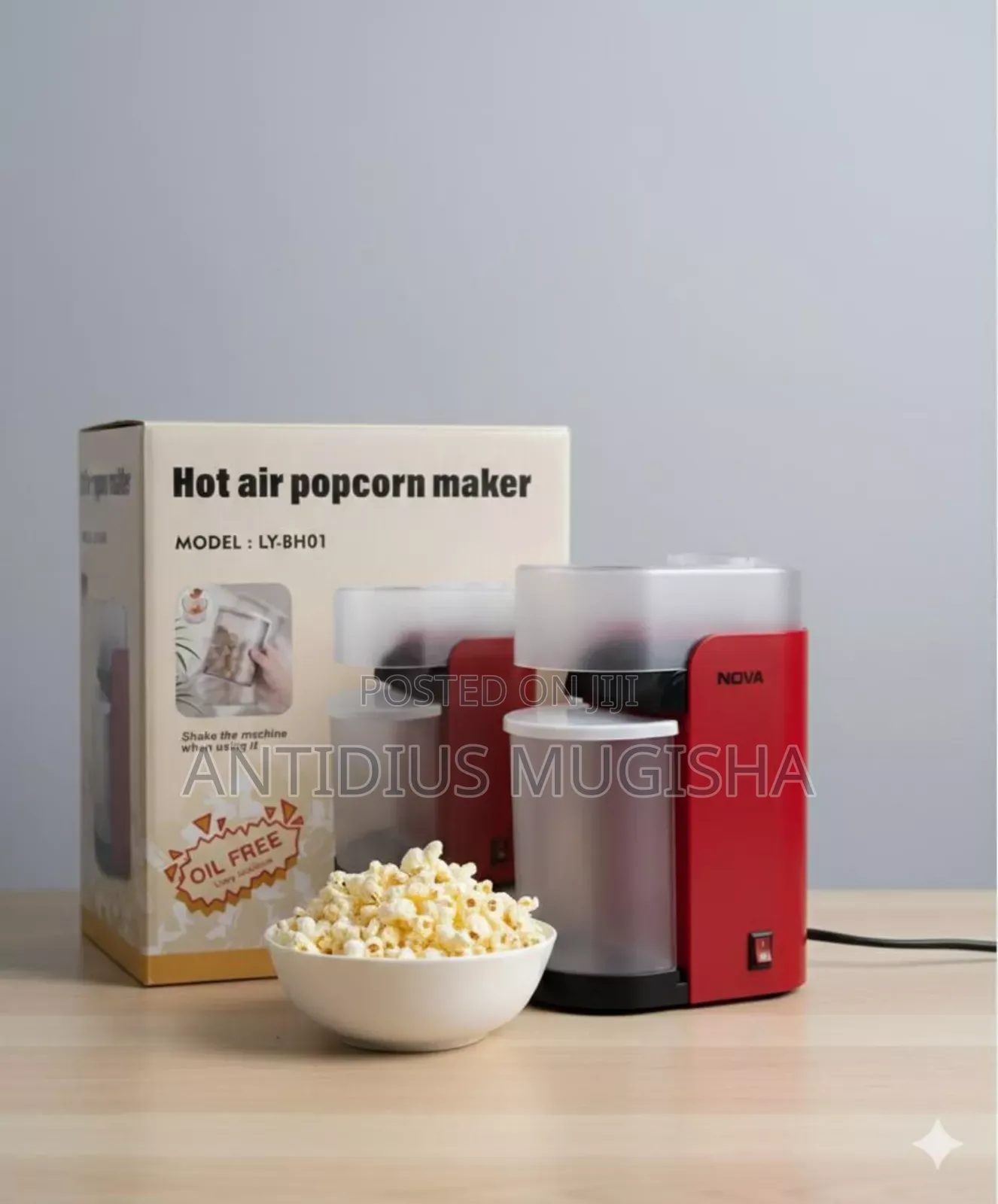 Hot Air Popcorn Maker