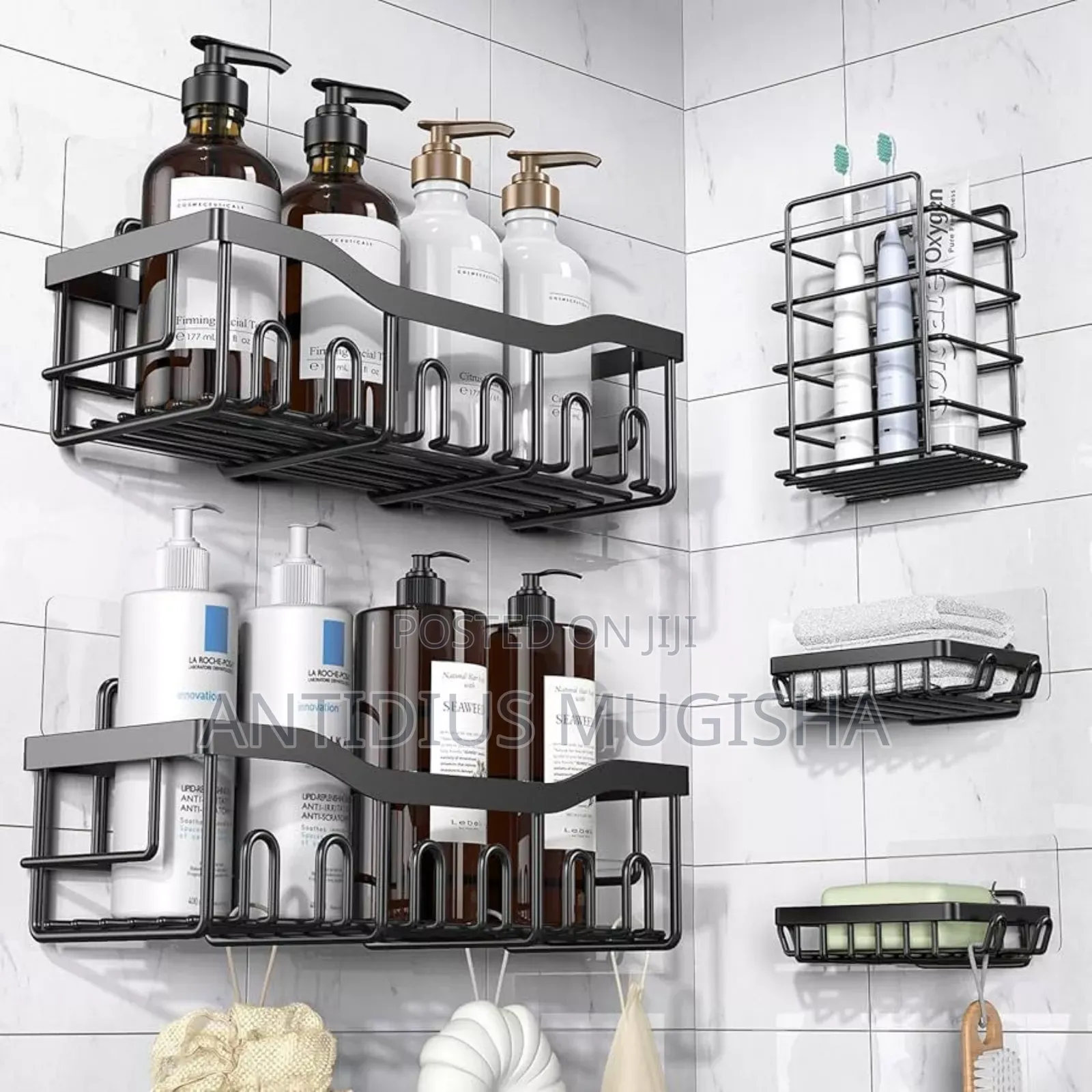 5 Pieces Shower Caddy Set