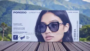 Porodo Ferrera Polarized Cat Eye Sunglasses Unisex Tinted Lenses