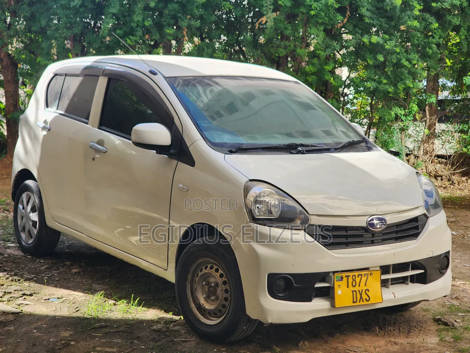 Subaru Pleo 2014 White