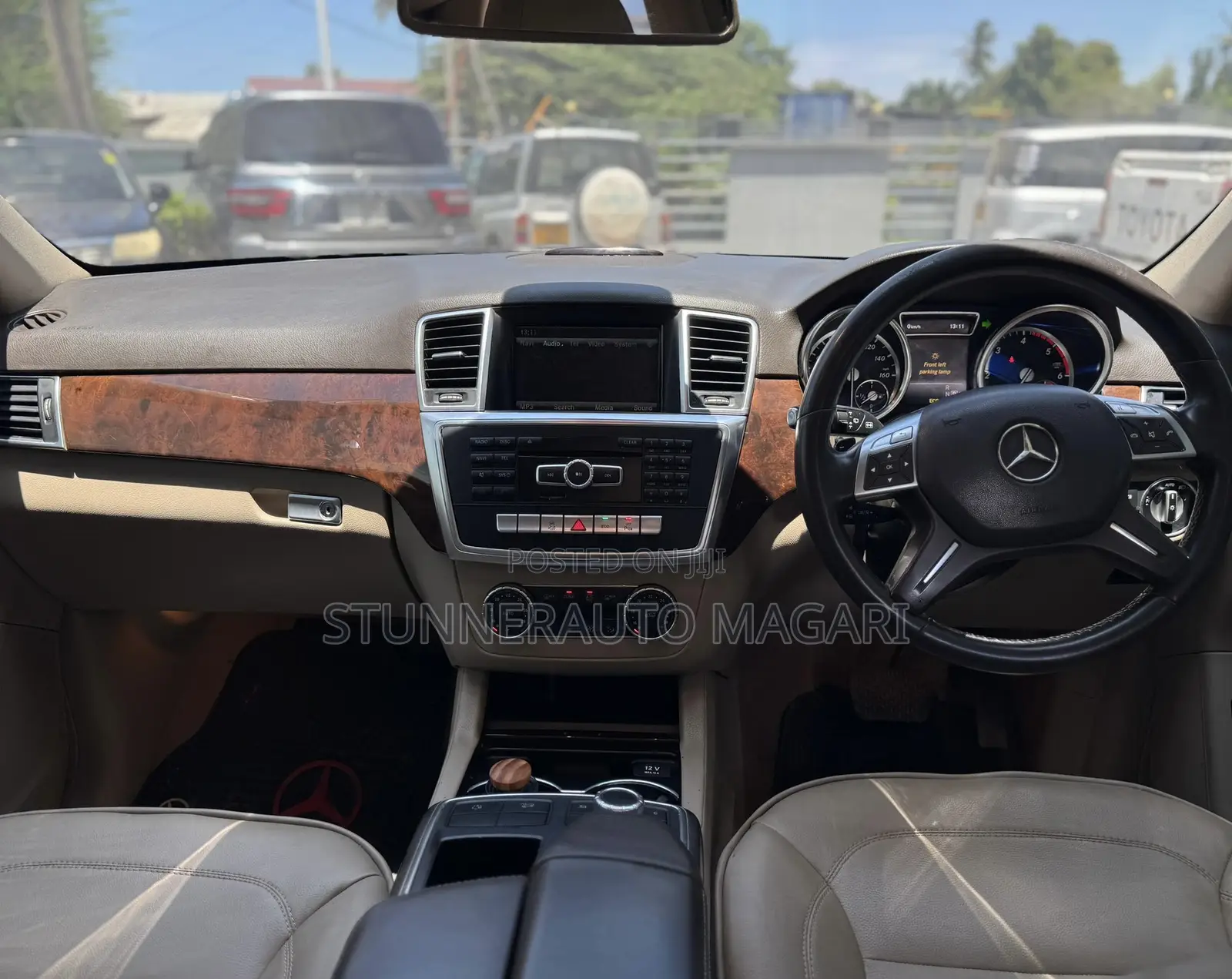 Mercedes-Benz GLE-Class 2015 Brown