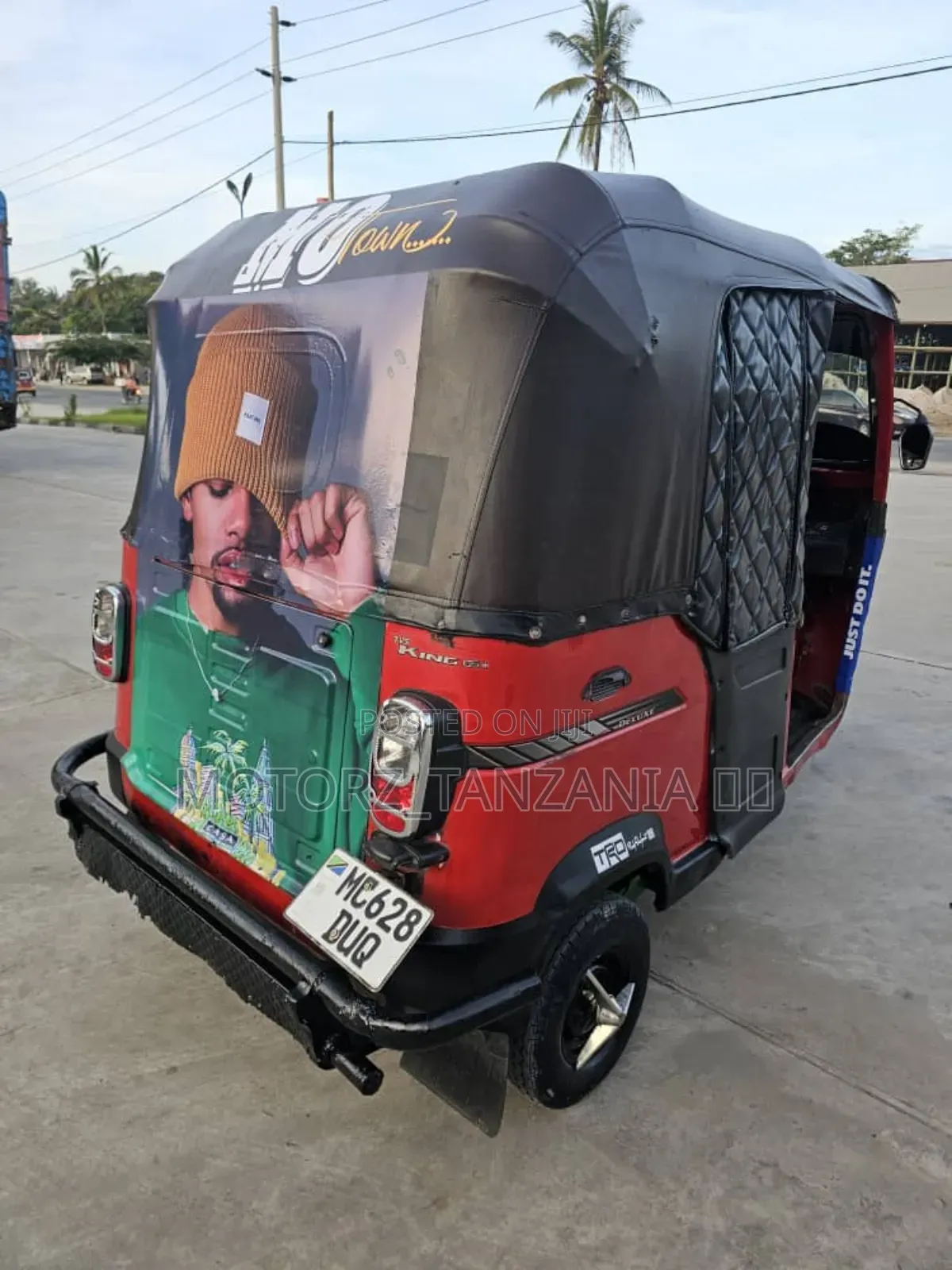 TVS King Deluxe Plus iTouch Start 2023 Red