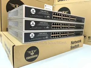 C3000-24gp-4x Commando Soldier 24 Gigabit Poe+ Manageable Switch