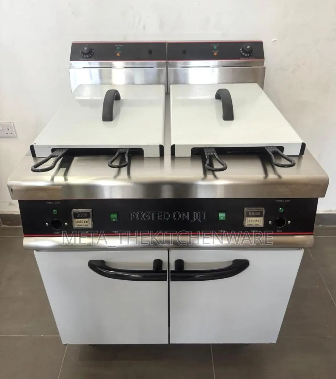 Commercial Electric Deep Fryer 60l With 4 Baskets