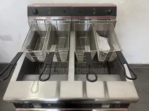 Commercial Electric Deep Fryer 60l With 4 Baskets