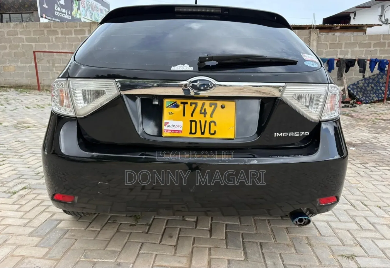 Subaru Impreza 2008 Black