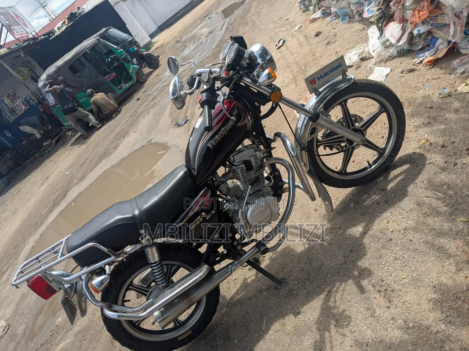 Haojue HJ125-8F 2025 Black