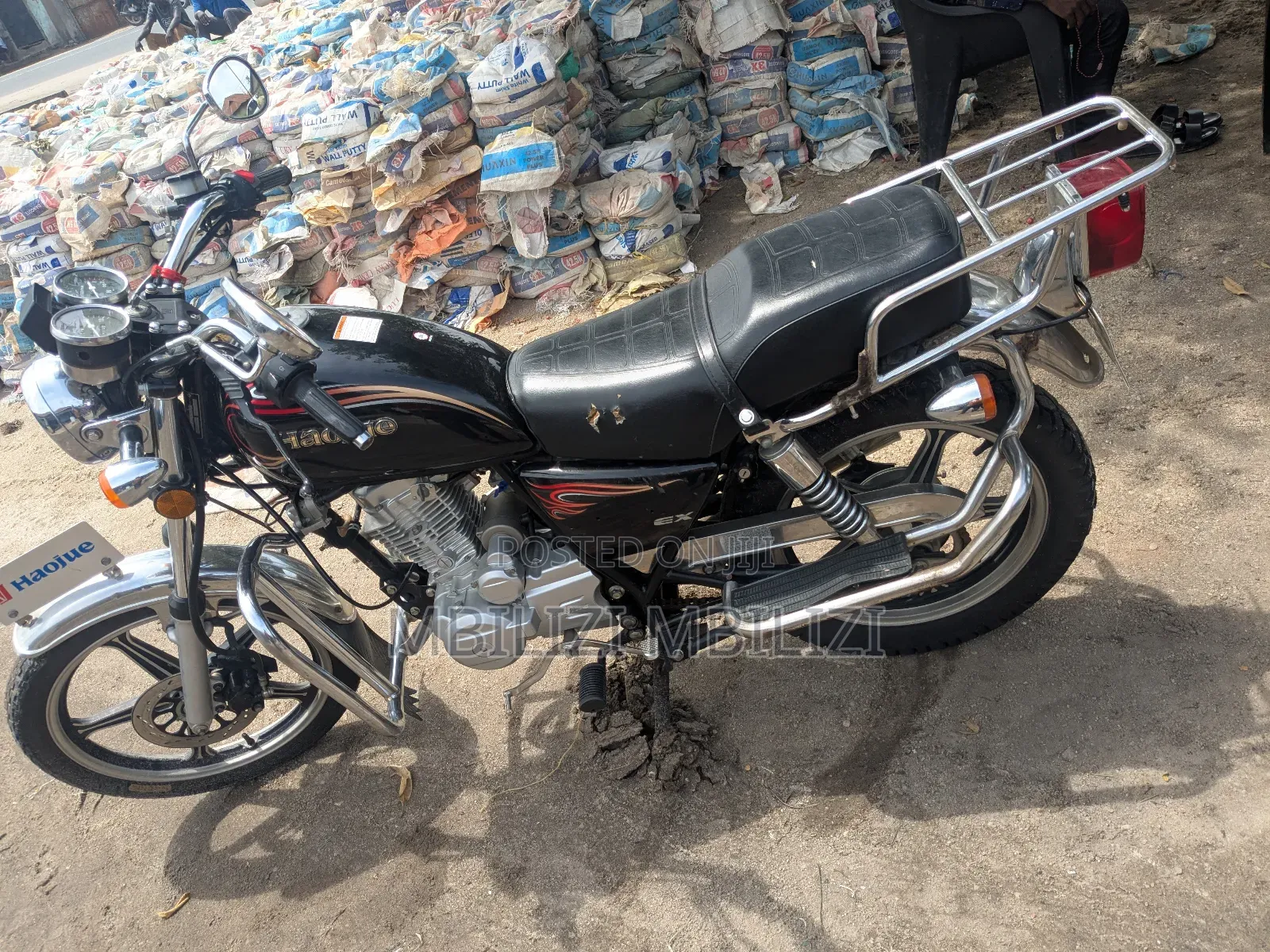 Haojue HJ125-8F 2025 Black