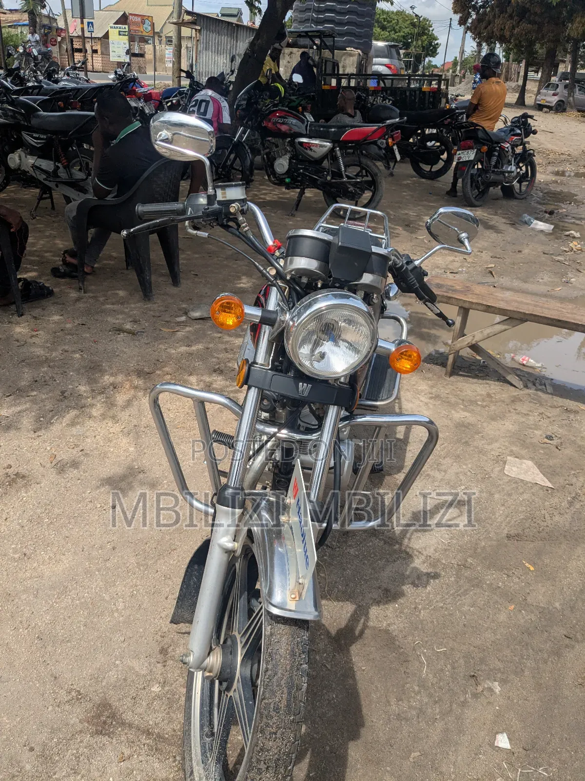 Haojue HJ125-8F 2025 Black