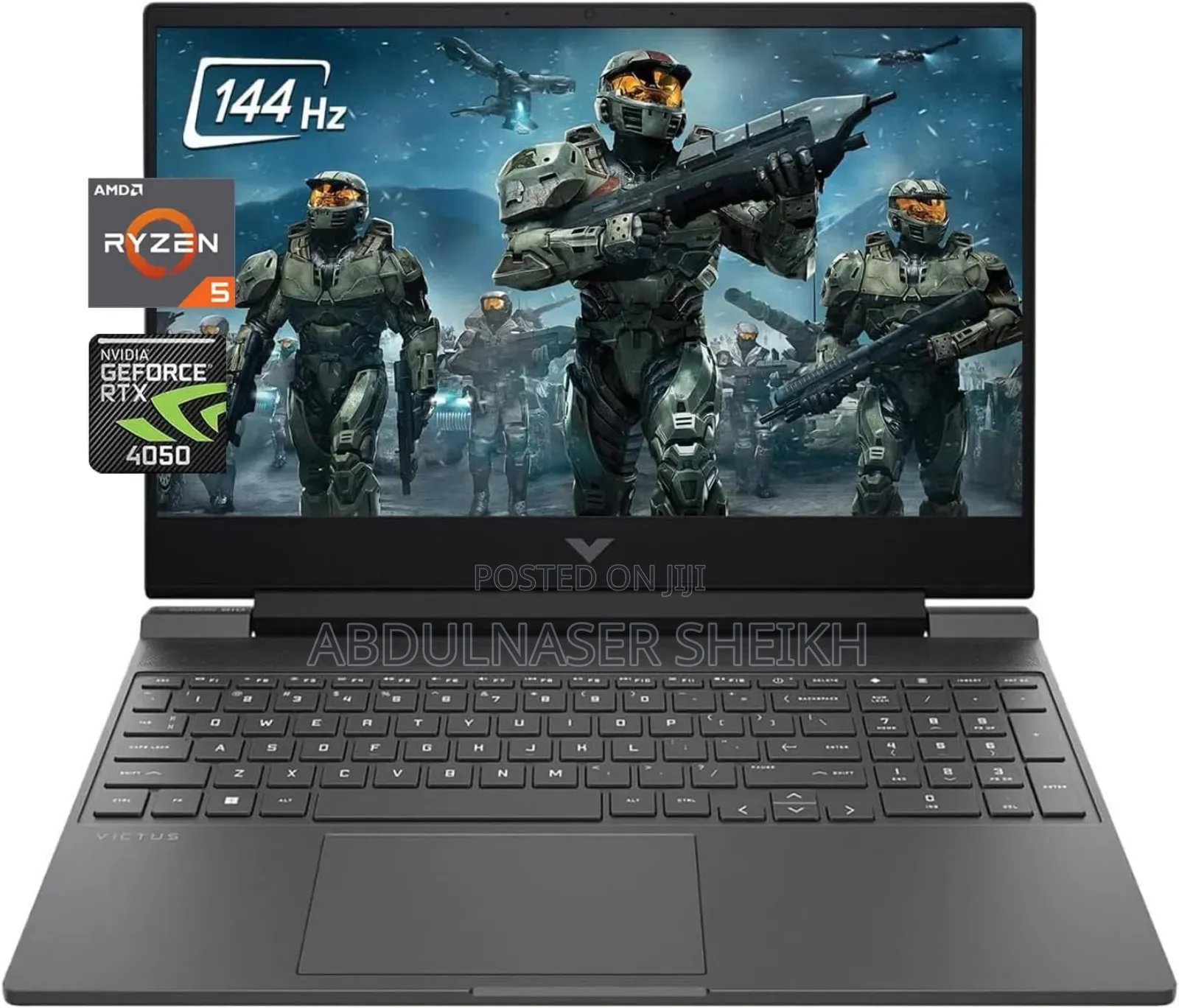 New Laptop HP Victus 15 8GB AMD Ryzen 5 SSD 512GB