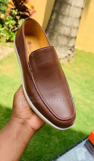 Santoni Brand New Men's Leather Shoes Very Classic