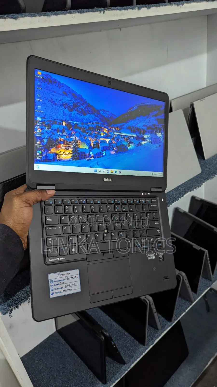 New Laptop Dell Latitude E7450 8GB Intel Core i5 HDD 500GB