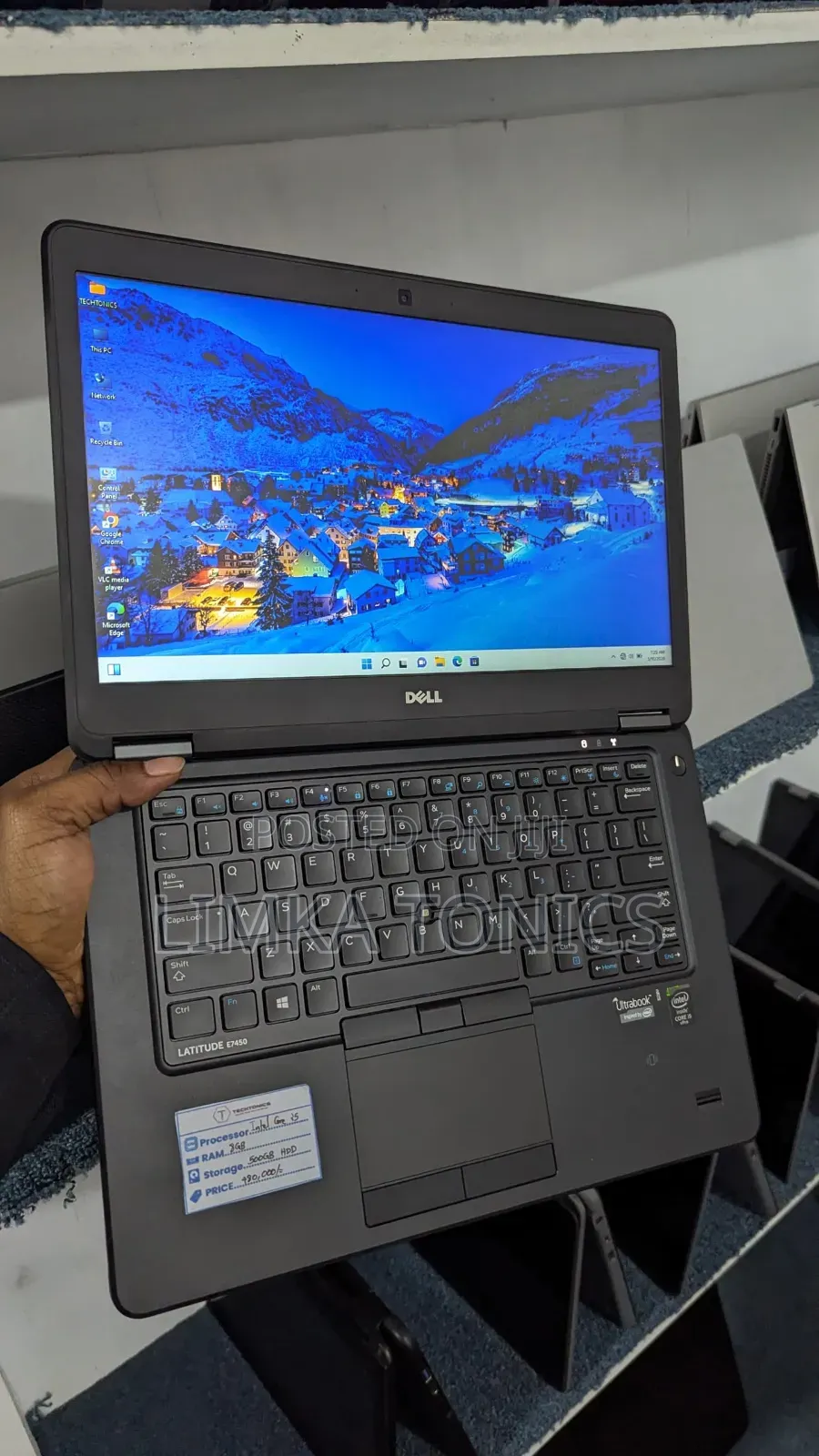 New Laptop Dell Latitude E7450 8GB Intel Core i5 HDD 500GB