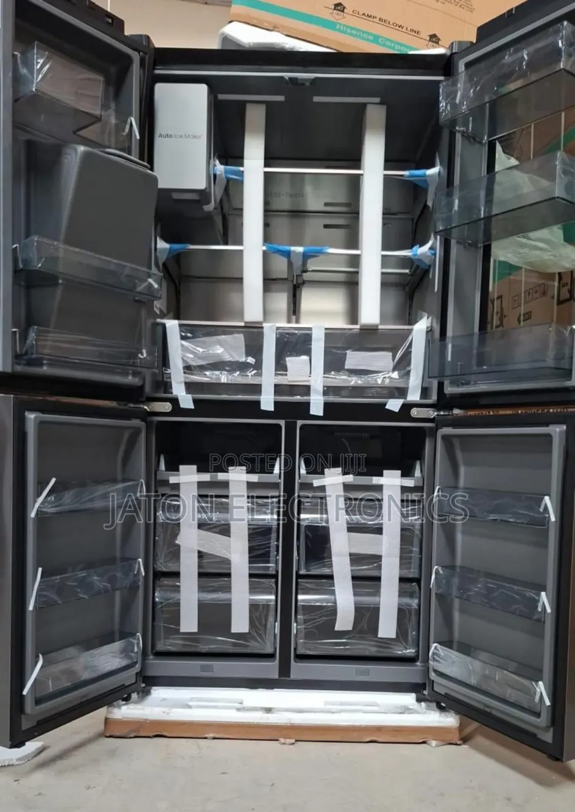Hisense Fridge With Water Dispenser 615liter