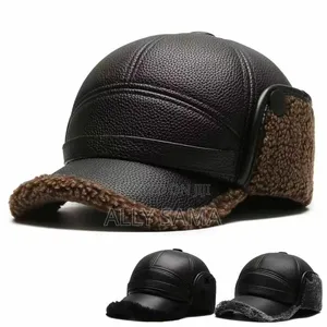 New Hat for Men's Material Leather