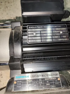 Shimge Surface Light Duty 0.5hp Multistage Pump (Single Phase)
