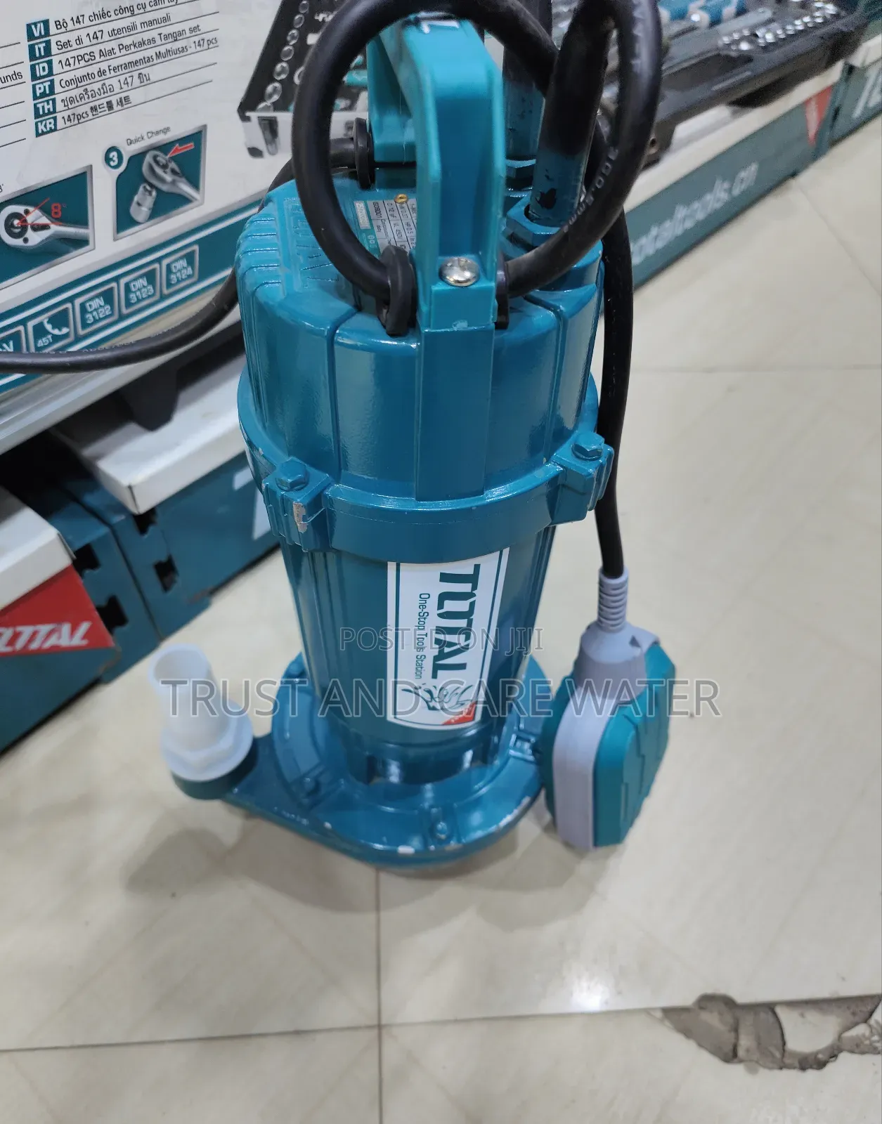 Total Submersible Pump 0.5hp
